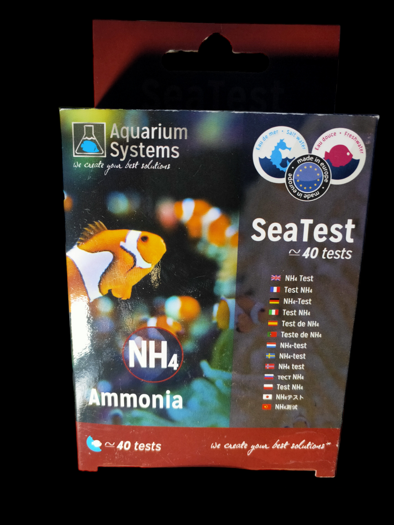 AQUARIUM SYSTEMS SEATEST AQUARIUM TEST KIT