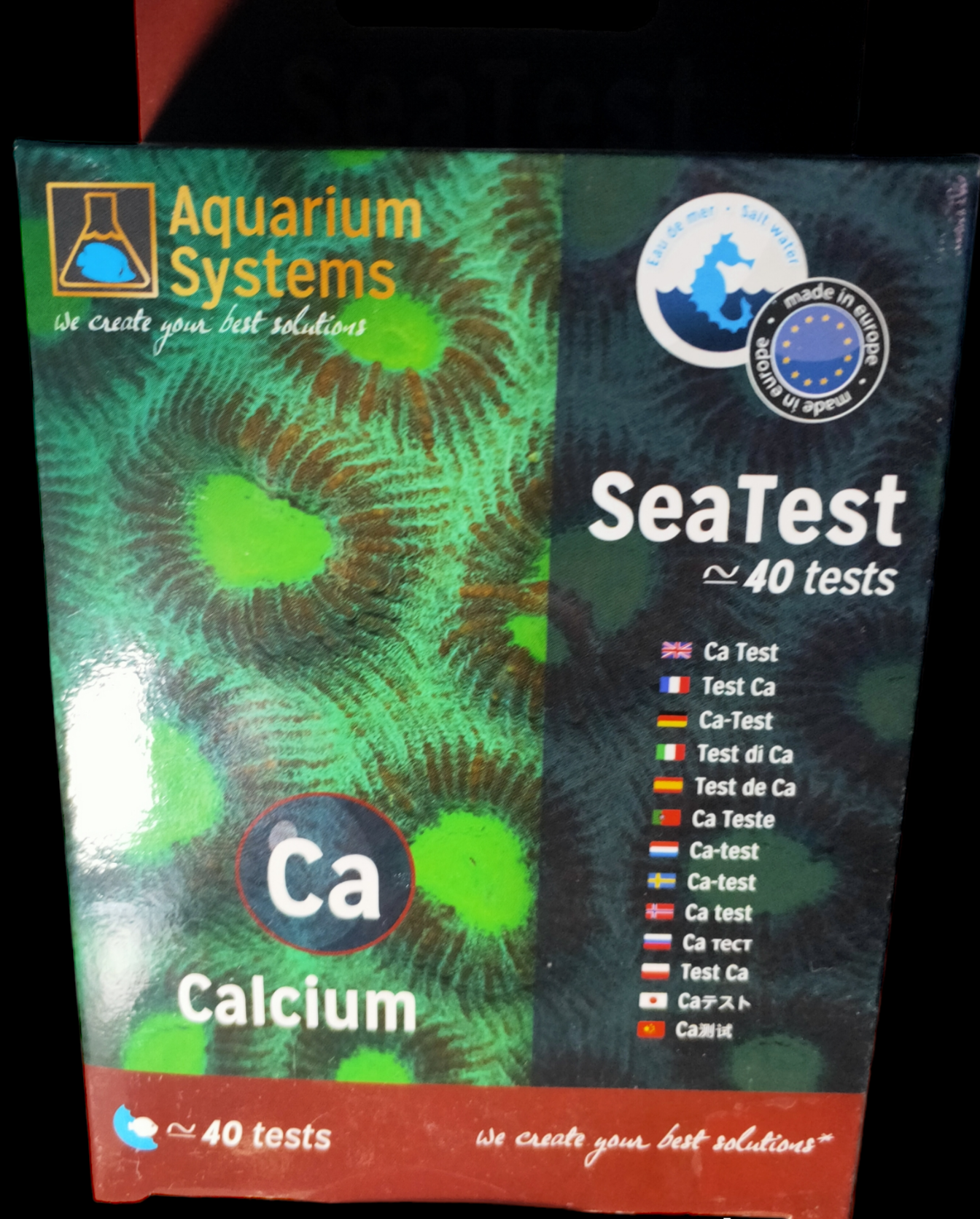AQUARIUM SYSTEMS SEATEST AQUARIUM TEST KIT